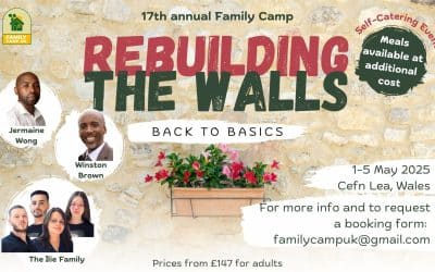 Family Camp ‘Rebuilding the Walls’